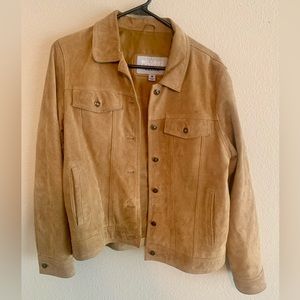 Wilsons Leather Camel colored jacket, size M